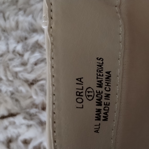 Lulus Chic Cream Heeled Boots for Women - Picture 6 of 13